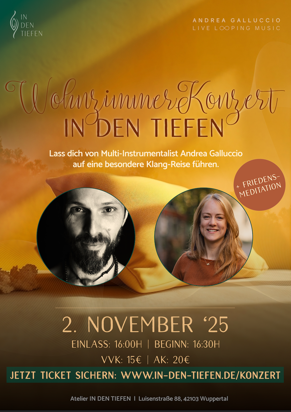 WohnzimmerKonzert & Friedensmeditation