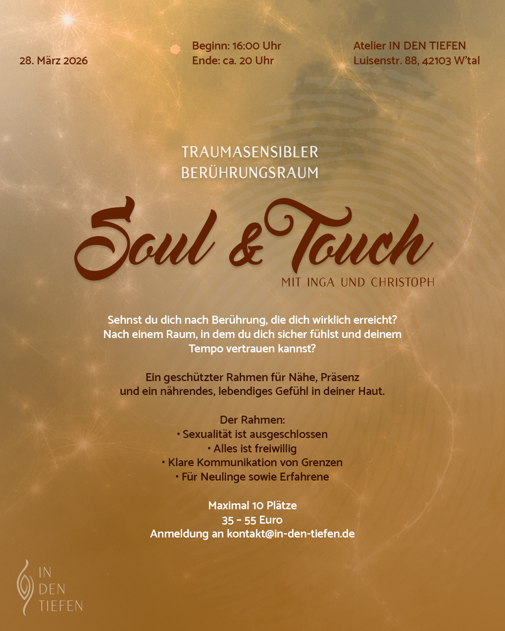 Soul&Touch – traumasensibler Berührungsraum