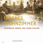 Offenes Wohnzimmer "Gemeinsam Singen und Musik machen"